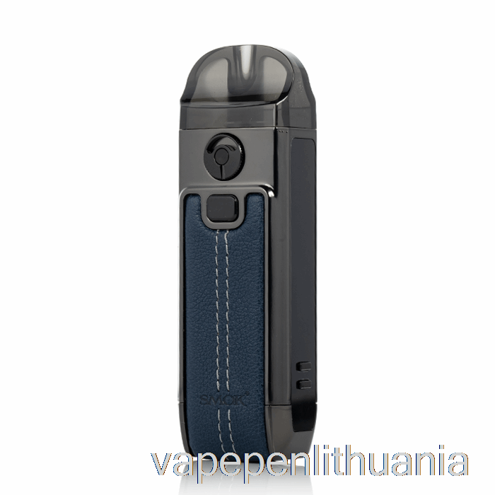 Smok Nord 4 80w Pod Kit Blue Leather Vape Liquid